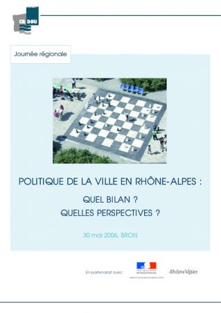 Politique de la ville en Rhône-Alpes. Quel bilan ? Quelles perspectives ?